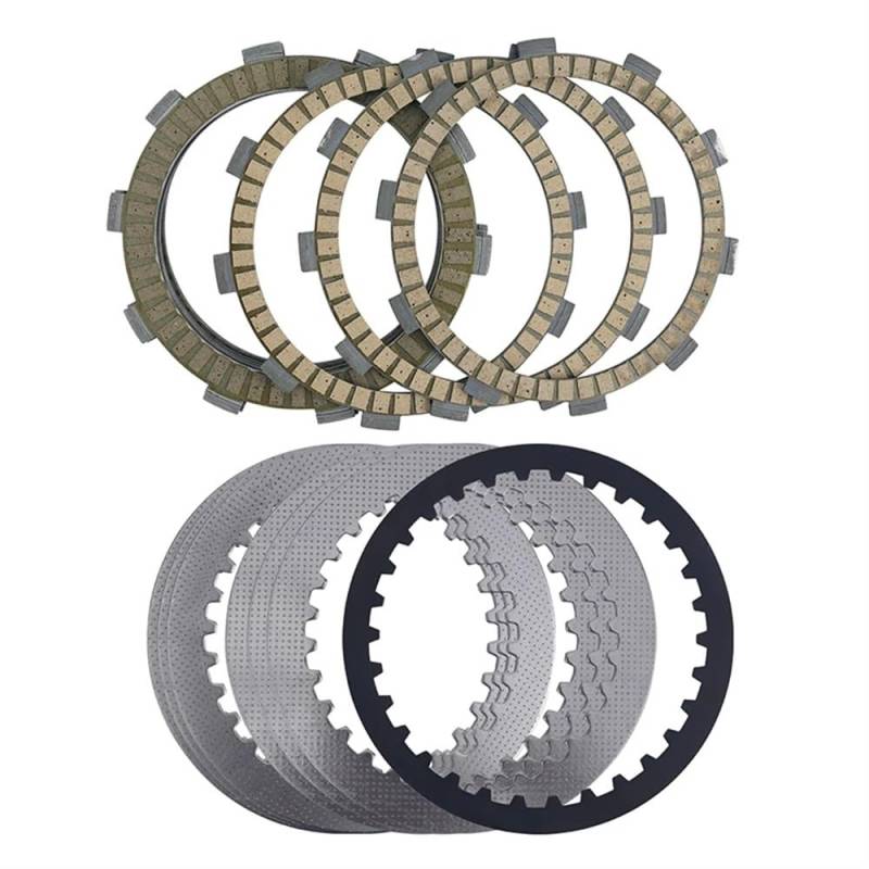 Kupplungsplatten und Stahl -Reibungsscheiben -Kit -Kit kompatibel mit 800 Meter 800NK -Motorrädern(BAKELITE KIT) von GHJtRs