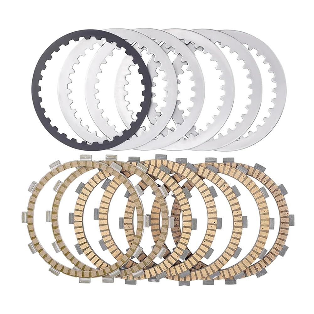 Kupplungsplatten und Stahl -Reibungsscheiben -Kit Kompatibel mit 650 -cm3 -Motorräder kompatibel mit CF400NK CF650NK CF650TR 650TRG MT650 Motormodelle Kupplungsplatten und Stahl -Reibungsscheiben -Kit Kompatibel mit 650 -cm3 -Motorräder kompatibel mit CF400NK CF650NK CF650TR 650TRG MT650 Motormodelle von GHJtRs