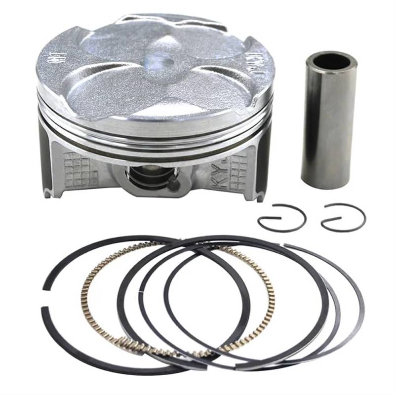 Motorradkolbenringe Full Kit kompatibel mit CBR250 CRF250L CBR 250 CRF250 L Anpassungen Zylinderbohrungen 76mm 76 5 mm 77 mm(1 SET 77MM) von GHJtRs
