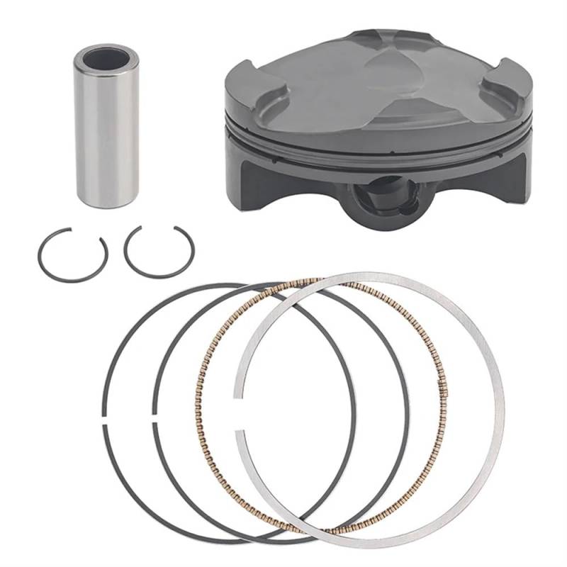 Motorradkolbenringe Kit kompatibel mit 250 SX-F XC-F SXF XCF XCFW 250SXF 250xcf 250xcfw Modelle 78 mm Teilenummer 79030507000i 79030507000ii von GHJtRs