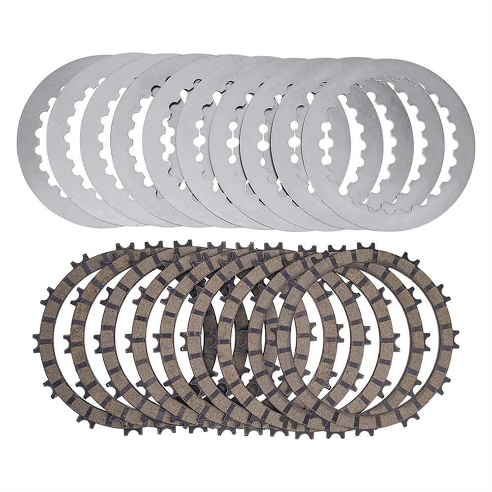 Motorradmotor -Kupplungsplatten und Stahl -Reibungsscheiben -Kit kompatibel mit 610 2004 Modelle Teile Nummern 59032010100 59032011100 79532011000(1 STE) von GHJtRs