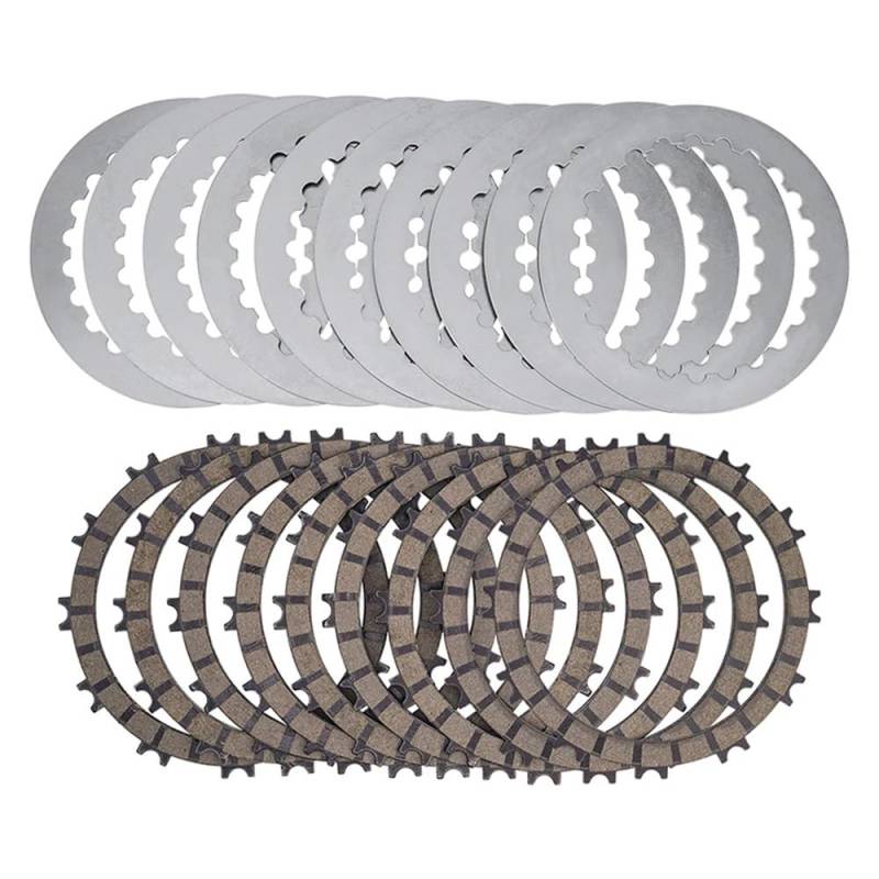 Motorradmotor -Kupplungsplatten und Stahl -Reibungsscheiben -Kit kompatibel mit 610 2004 Modelle Teile Nummern 59032010100 59032011100 79532011000(1 STE) von GHJtRs