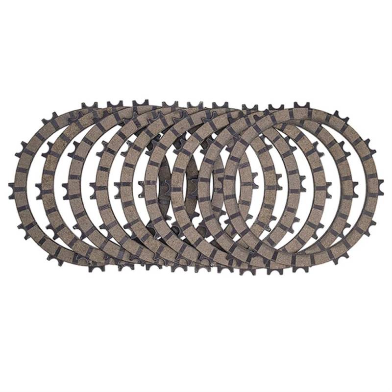 Motorradmotor -Kupplungsplatten und Stahl -Reibungsscheiben -Kit kompatibel mit 610 2004 Modelle Teile Nummern 59032010100 59032011100 79532011000(9 PCS CLUTCH PLATES) von GHJtRs