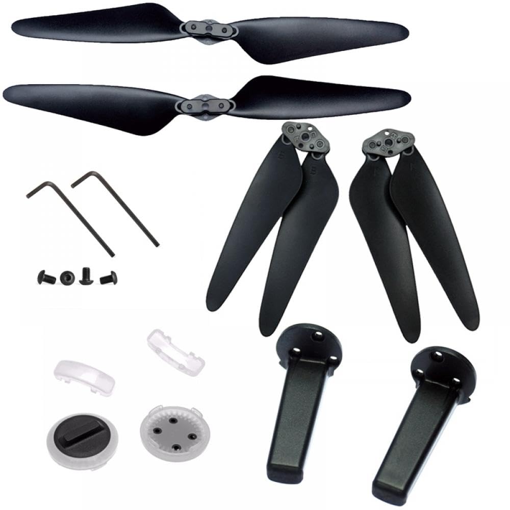 SJ R/C F11Pro Kompatibel Drone Propeller Licht Abdeckung Landing Skids Bein Ersatzteile Kompatibel mit F11 Quadcopter Zubehör(SETA) von GHJtRs