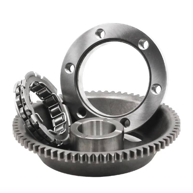Starter Clutch Gear Assy Kit Kompatibel mit YBR 250 Motorrad passt zu allen Modellen kompatiblen Teils von GHJtRs