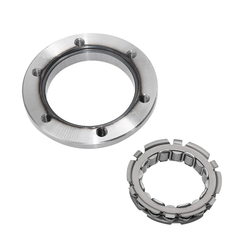 Starterkupplungsgetriebe mit TTR250 TT-R25 XT250 Tricker TT250R 250 TTR 250 XT 250 Motorradmodelle One Way Starter Clutch-Baugruppe kompatibel(WITH EDGE CLUTCH) von GHJtRs