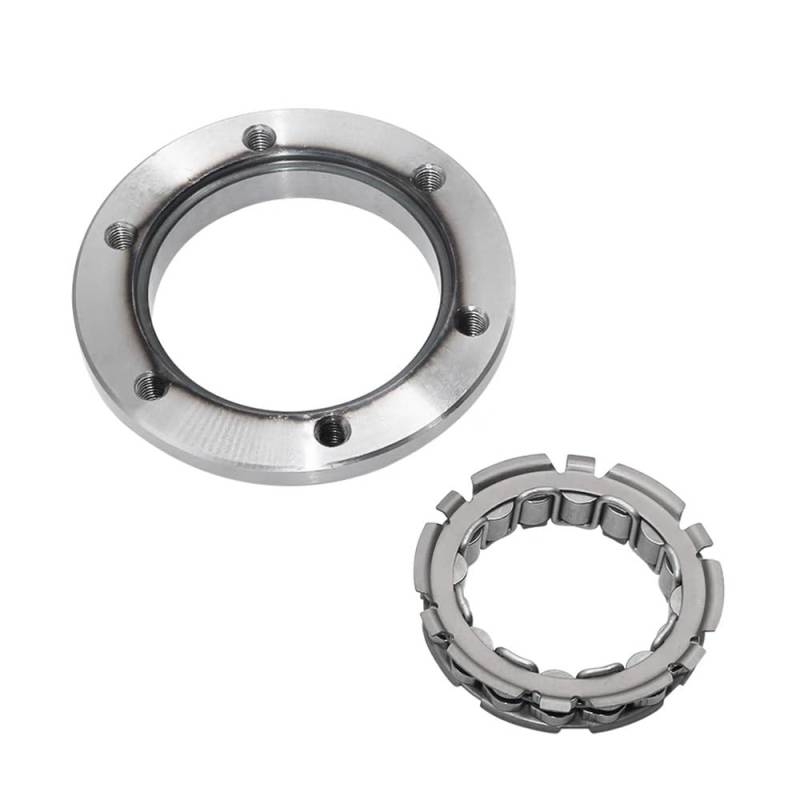 Starterkupplungsgetriebe mit TTR250 TT-R25 XT250 Tricker TT250R 250 TTR 250 XT 250 Motorradmodelle One Way Starter Clutch-Baugruppe kompatibel(WITH EDGE CLUTCH) von GHJtRs