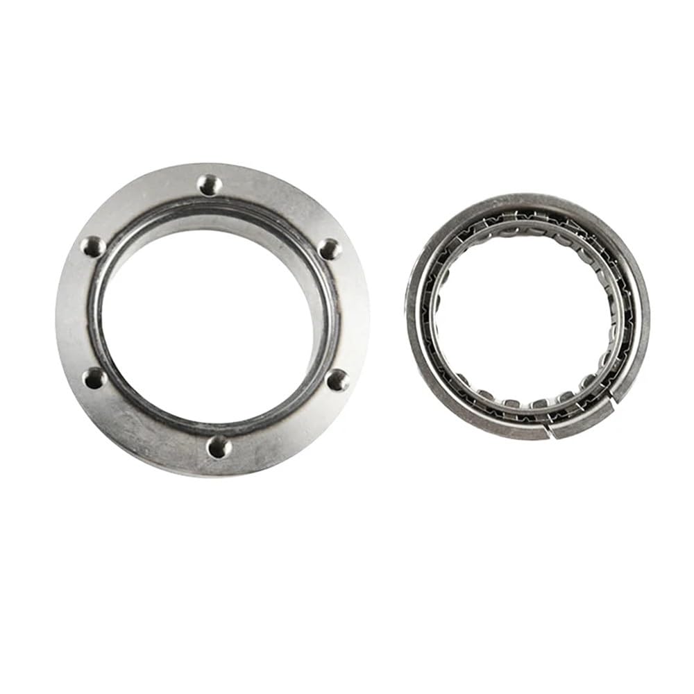 Starterkupplungsgetriebe mit TTR250 TT-R25 XT250 Tricker TT250R 250 TTR 250 XT 250 Motorradmodelle One Way Starter Clutch-Baugruppe kompatibel(WITHOUT EDGE CLUTCH) von GHJtRs