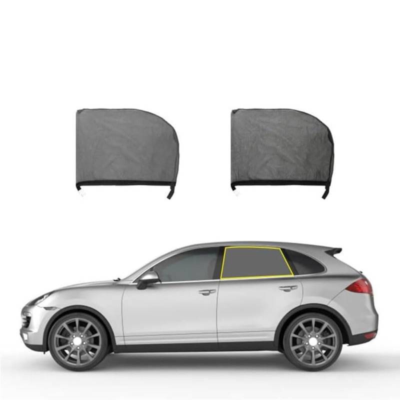 Auto Seitenfenster Sonnenschutz für Renault Megane/Megane R.S/E-Tech IV III II I MK 4 3 2 1, Autofenster Verdunkelung Sonnenschutz Sonnenblende ZubehöR,B/Rear-Window von GHUYGTT