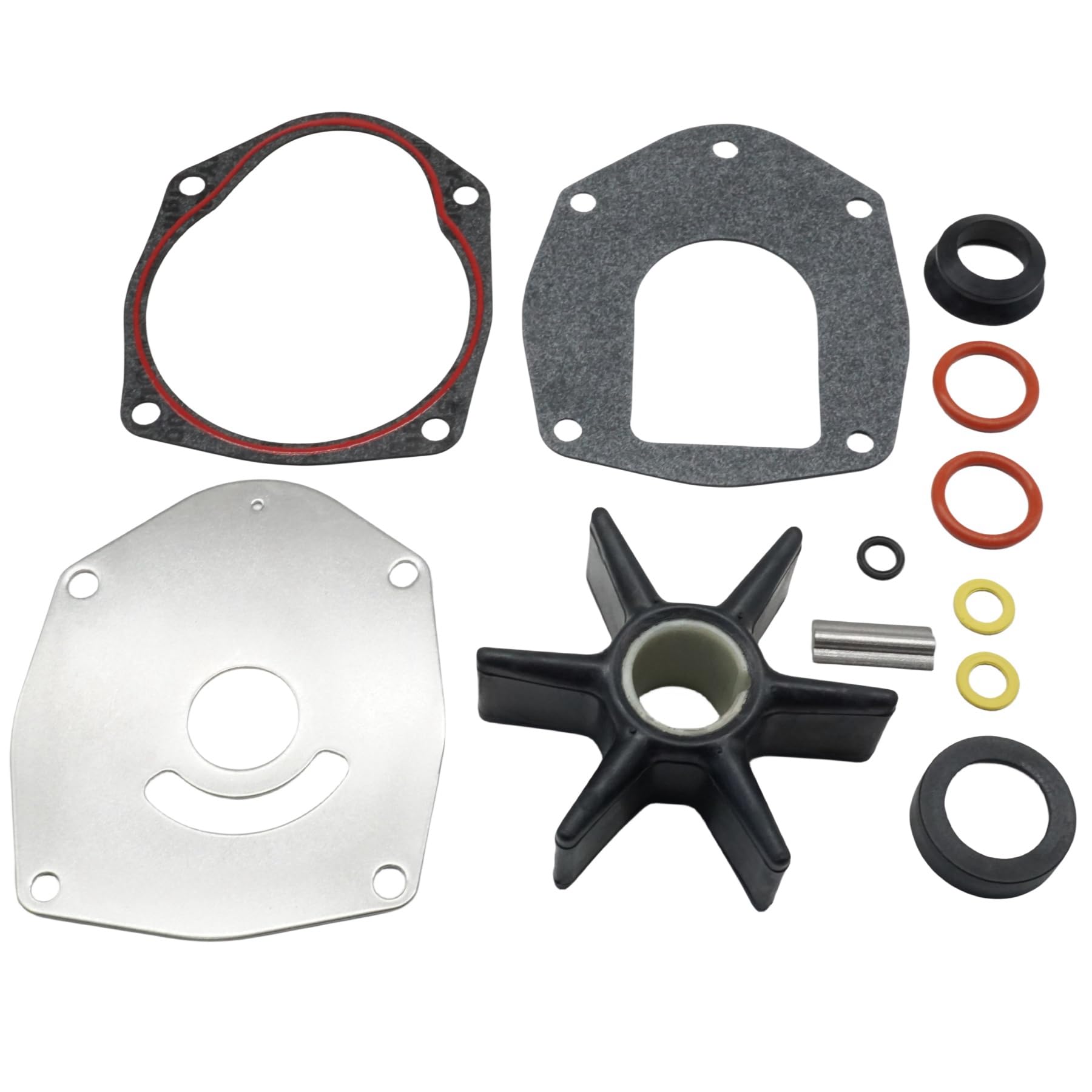 GHmarine 8M0100526 Wasserpumpen-Laufrad-Kit für Mercury MerCruiser Alpha One Gen 2 35-300 PS Außenborder 47-43026Q06 47-8M0100526 GHmarine 8M0100526 Wasserpumpen-Laufrad-Kit für Mercury MerCruiser Alpha One Gen 2 35-300 PS Außenborder 47-43026Q06 47-8M0100526 von GHmarine