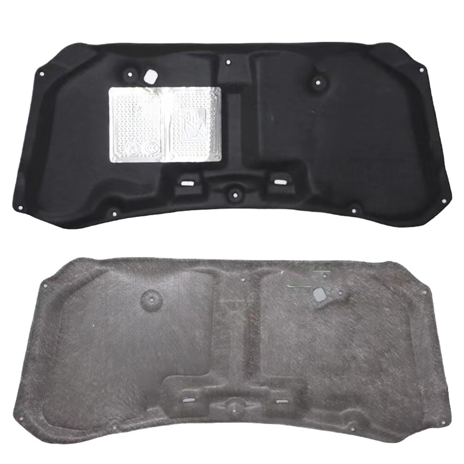 GIGIROM Auto Motorhaube Schallschutz Kosmetik-Tupfer für die Stadt 2008-2019 Alufolie Thermomatte (Size : For 2008-2014) von GIGIROM