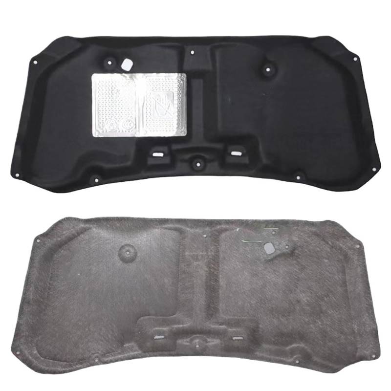 GIGIROM Auto Motorhaube Schallschutz Kosmetik-Tupfer für die Stadt 2008-2019 Alufolie Thermomatte (Size : For 2008-2014) von GIGIROM