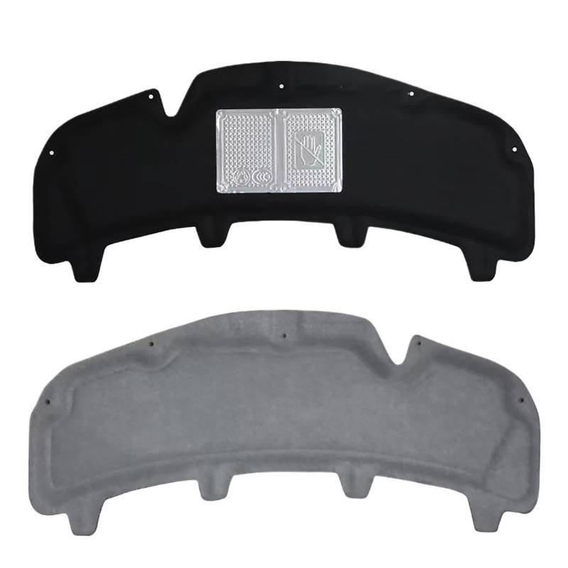 GIGIROM Auto Motorhaube Schallschutz Kosmetik-Tupfer für die Stadt 2008-2019 Alufolie Thermomatte (Size : For 2015-2019) von GIGIROM