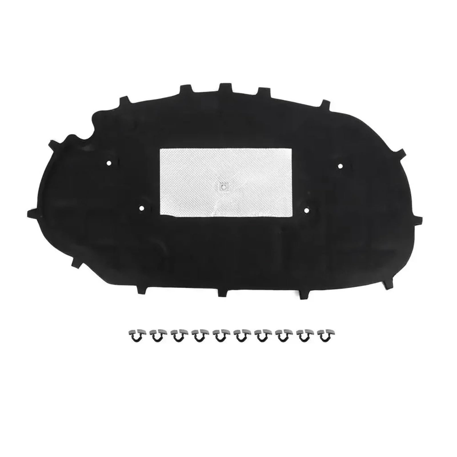 GIGIROM Für Golf 6/Golf 6 GTI Auto Maske Motor Schallschutzscheibe Baumwolle Schalldämmung Wärmeisoliermatte (Size : Type A) von GIGIROM