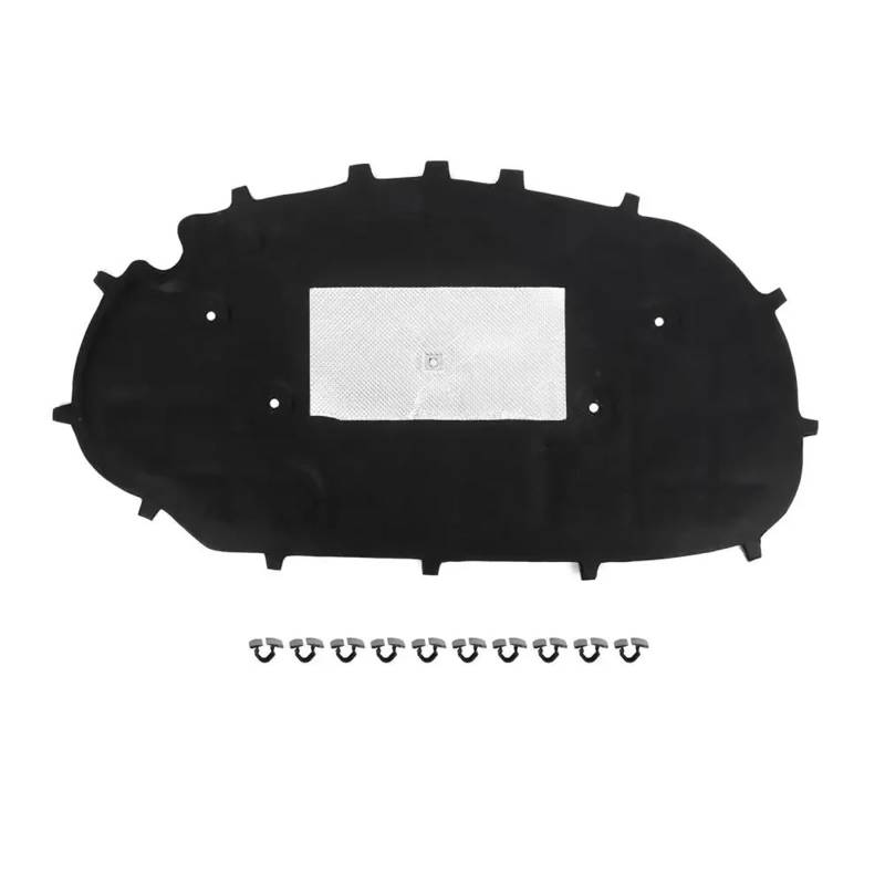 GIGIROM Für Golf 6/Golf 6 GTI Auto Maske Motor Schallschutzscheibe Baumwolle Schalldämmung Wärmeisoliermatte (Size : Type A) von GIGIROM