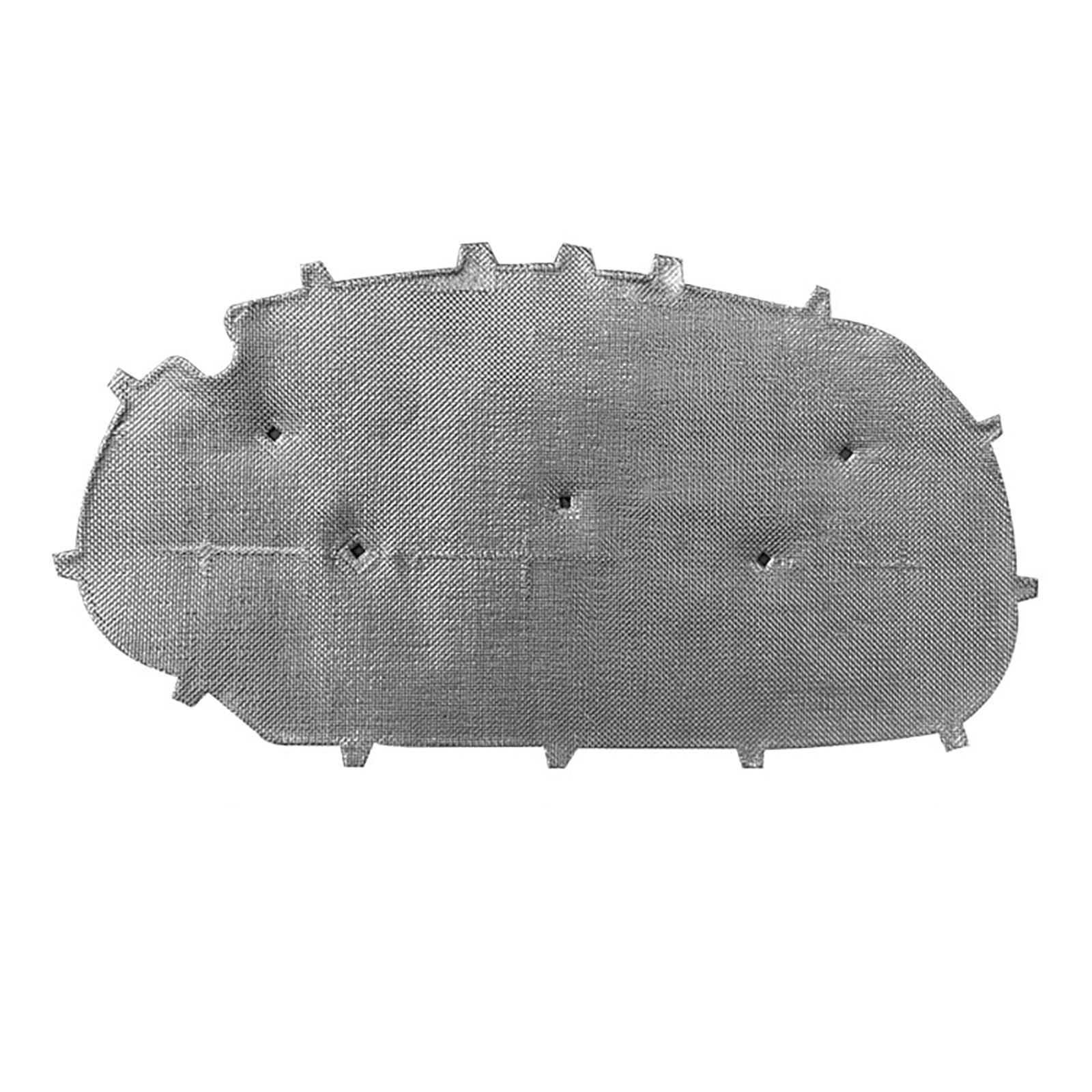 GIGIROM Für Golf 6/Golf 6 GTI Auto Maske Motor Schallschutzscheibe Baumwolle Schalldämmung Wärmeisoliermatte (Size : Type B) von GIGIROM