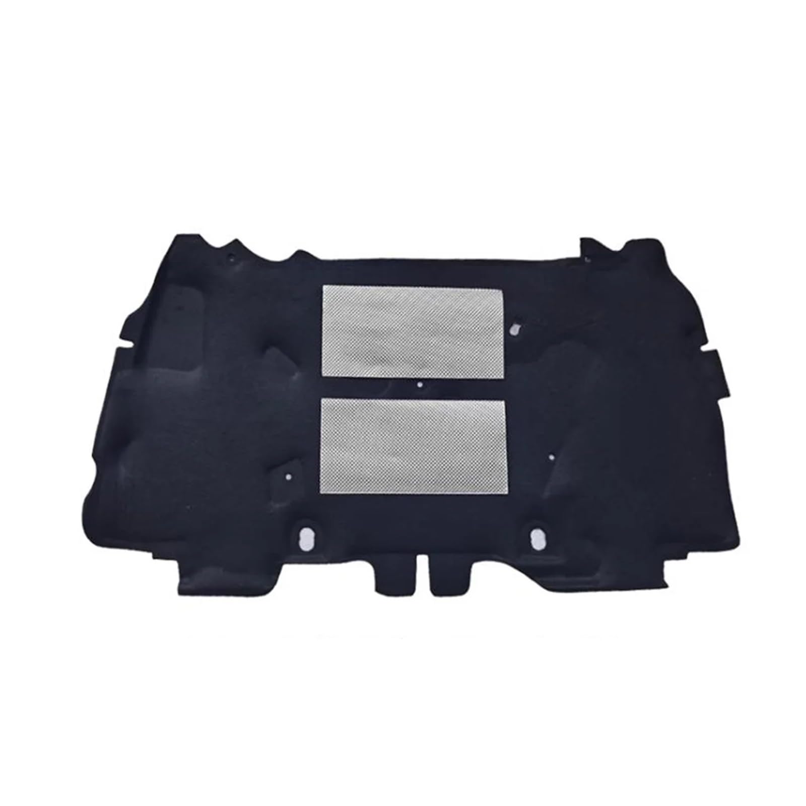 GIGIROM Motorhauben-Isolationspad für die Motorhaube, schalldicht, Baumwolle, schalldicht, Schaumstoff, feuerfest, für Jeep, Wrangler 2006–2017 (Größe : Doppel-Aluminium) von GIGIROM