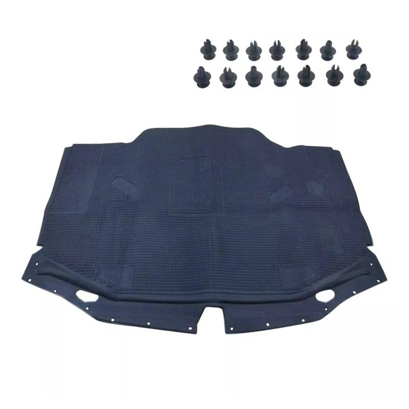 GIGIROM Motorwärmeisolationspad für Motorhaube, schalldichte Baumwollabdeckmatte, für 300SL 500SL 600SL R129 SL320 SL500 SL600 von GIGIROM