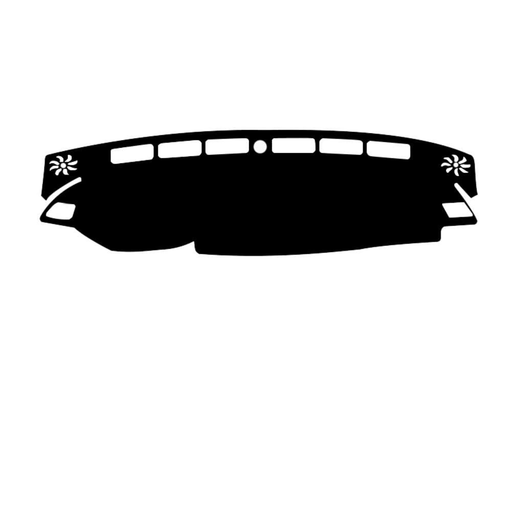 Für Isuzu MU-X 2018-2022 Automobil Armaturenbrett Matte Dash Pad Teppich Anti-UV Anti-Rutsch Auto Abdeckung Schutz Sonnenschutz Zubehör von GJKGG