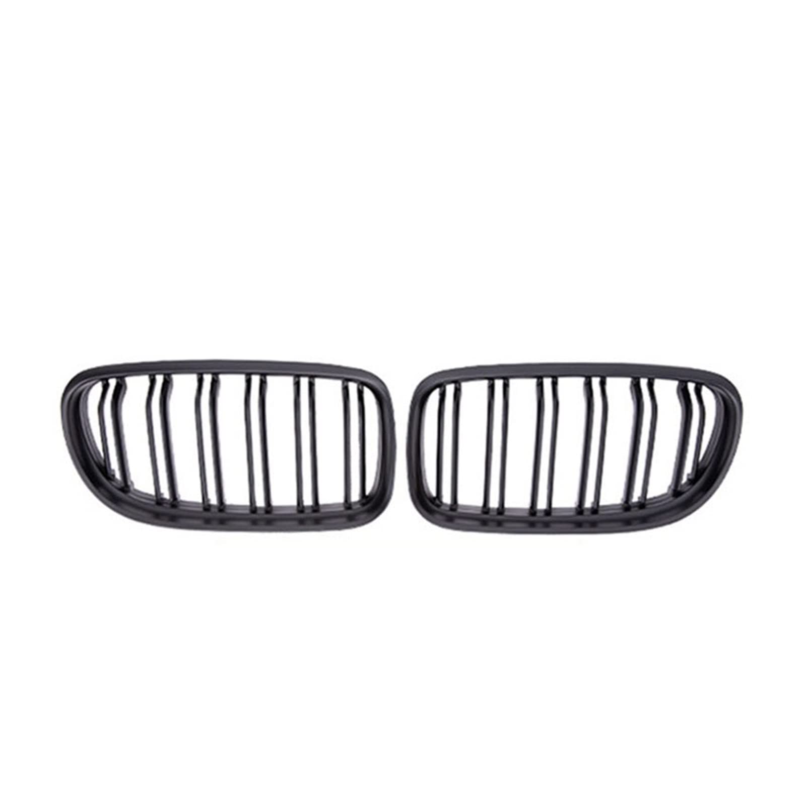 Auto-Frontgrill, schwarz glänzende Gitter mit doppellinigem Einlassgitter, kompatibel mit BMW 3er E90 E91 LCI Limousine Wagon 2009 2010 2011 2012(Left) von GKALSUEGE