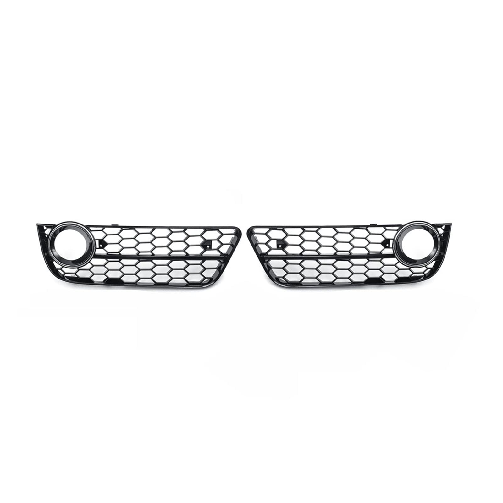 Auto-Frontstoßstange, Nebelscheinwerfer-Lampengitter, Gitter, Waben-Sechskant, kompatibel mit Audi A5 Coupé/Sportback 2008–2011, Cabriolet 2010–2011(A) von GKALSUEGE