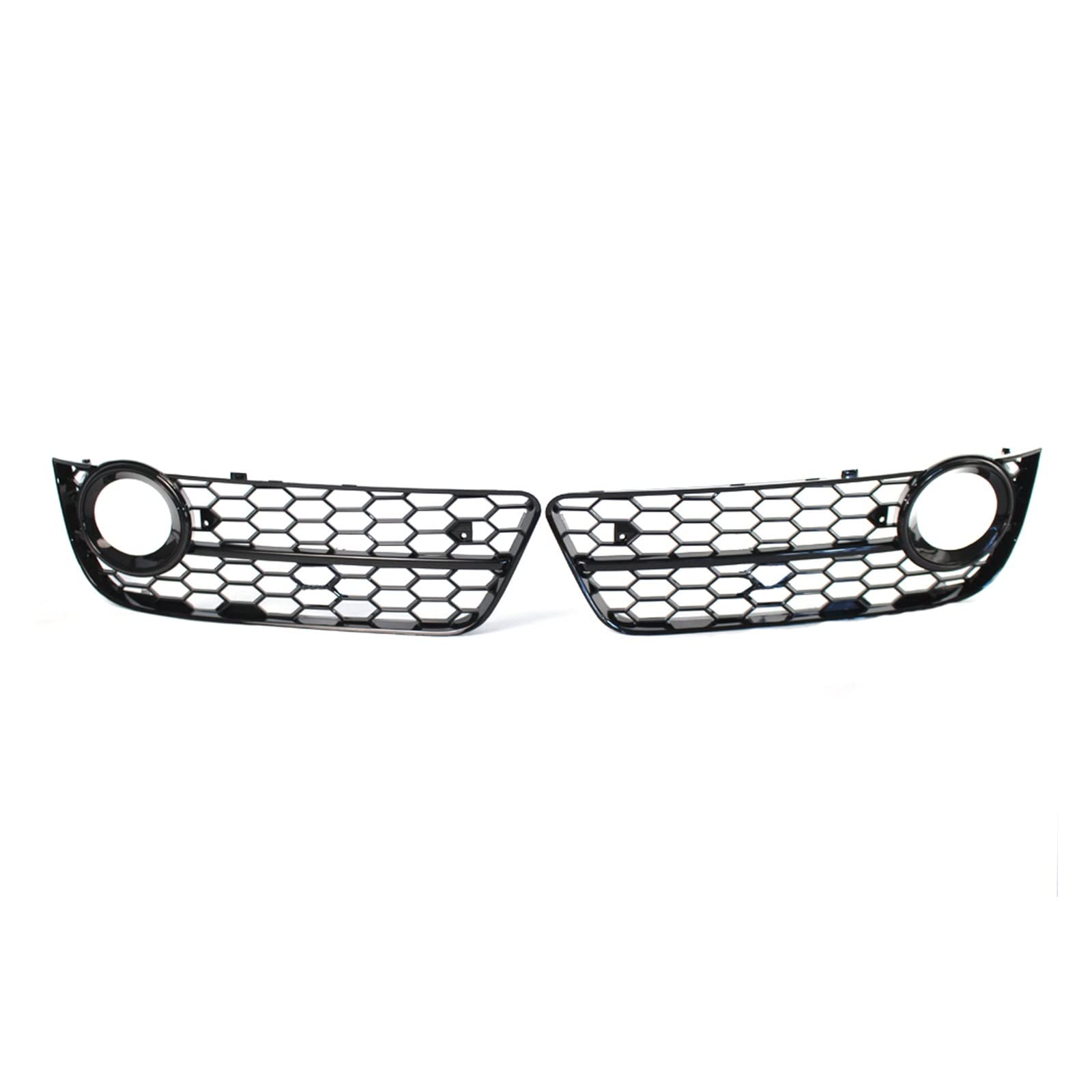 Auto-Frontstoßstange, Nebelscheinwerfer-Lampengitter, Gitter, Waben-Sechskant, kompatibel mit Audi A5 Coupé/Sportback 2008–2011, Cabriolet 2010–2011(C) von GKALSUEGE