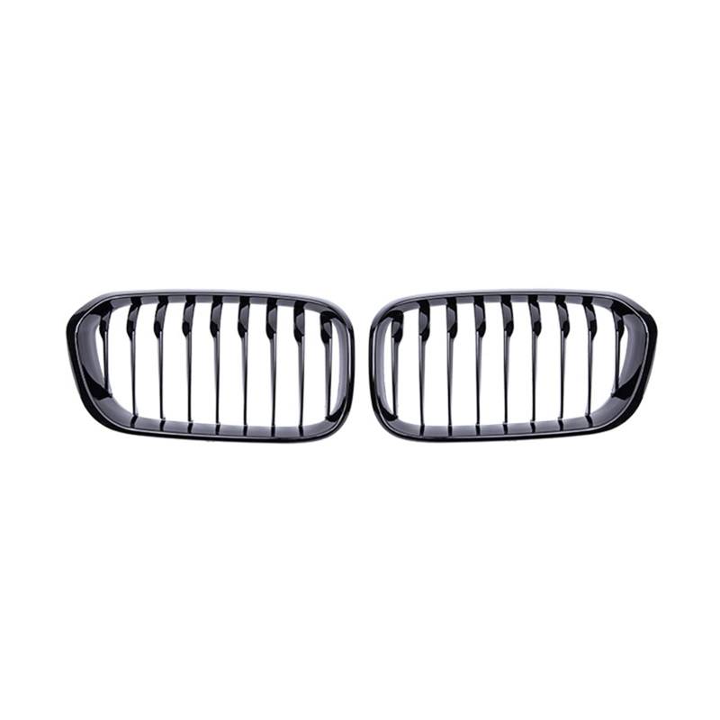 Auto-Nierengrill, Renngrills, schwarz glänzend, Grills, Autozubehör, kompatibel mit BMW F20 F21 118i 120i 125i 2015 2016 2017 2018(Gloss Black) von GKALSUEGE