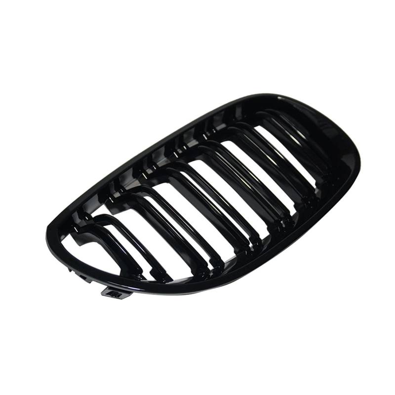 Auto-Nierengrills vorn, Renngrill, kompatibel mit BMW E60 E61 5er-Reihe M5 520I 535I 550I 2004–2009, Dual Line, Doppellamelle, Auto-Styling von GKALSUEGE