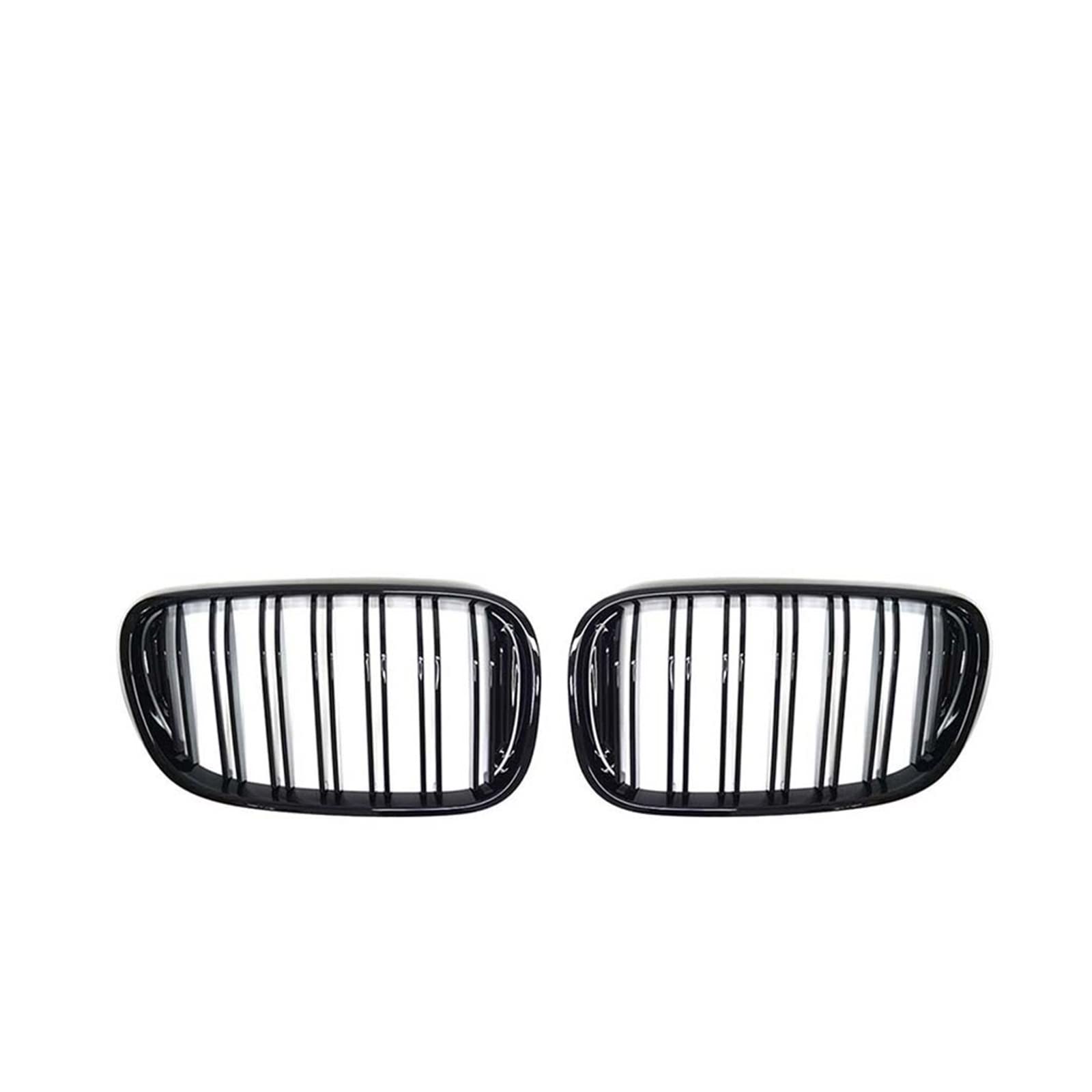 EIN Paar Nierengrill for die vordere Stoßstange, kompatibel mit BMW 7 G11 G12 730i 740i 750i 740e 725d 730d 2016–2020, glänzend schwarzer Ersatzgrill(Gloss Black) von GKALSUEGE