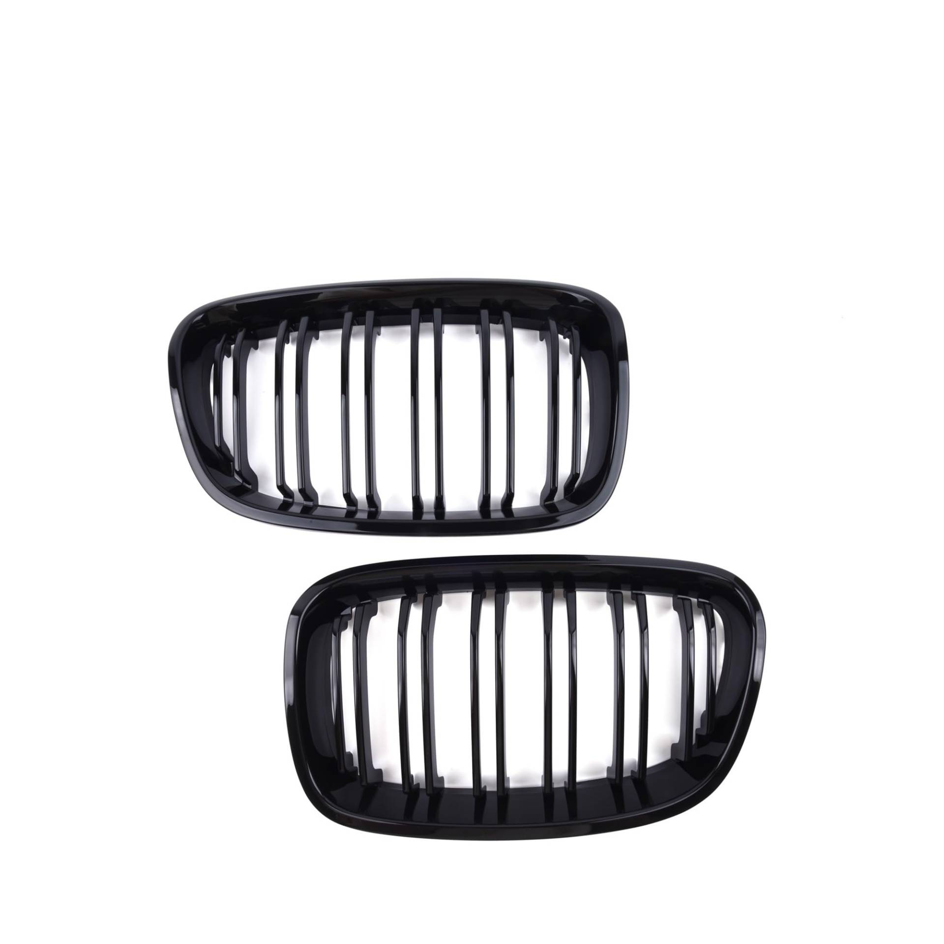 Nierengrill vorn, schwarz glänzend, Farbe M, passend for BMW 1er F20 F21 2011–2014 116i 118i 120i 125i M140i 116d 118d 120d 125d(Gloss Black) von GKALSUEGE