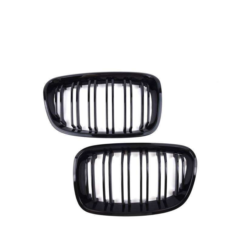 Nierengrill vorn, schwarz glänzend, Farbe M, passend for BMW 1er F20 F21 2011–2014 116i 118i 120i 125i M140i 116d 118d 120d 125d(Gloss Black) von GKALSUEGE
