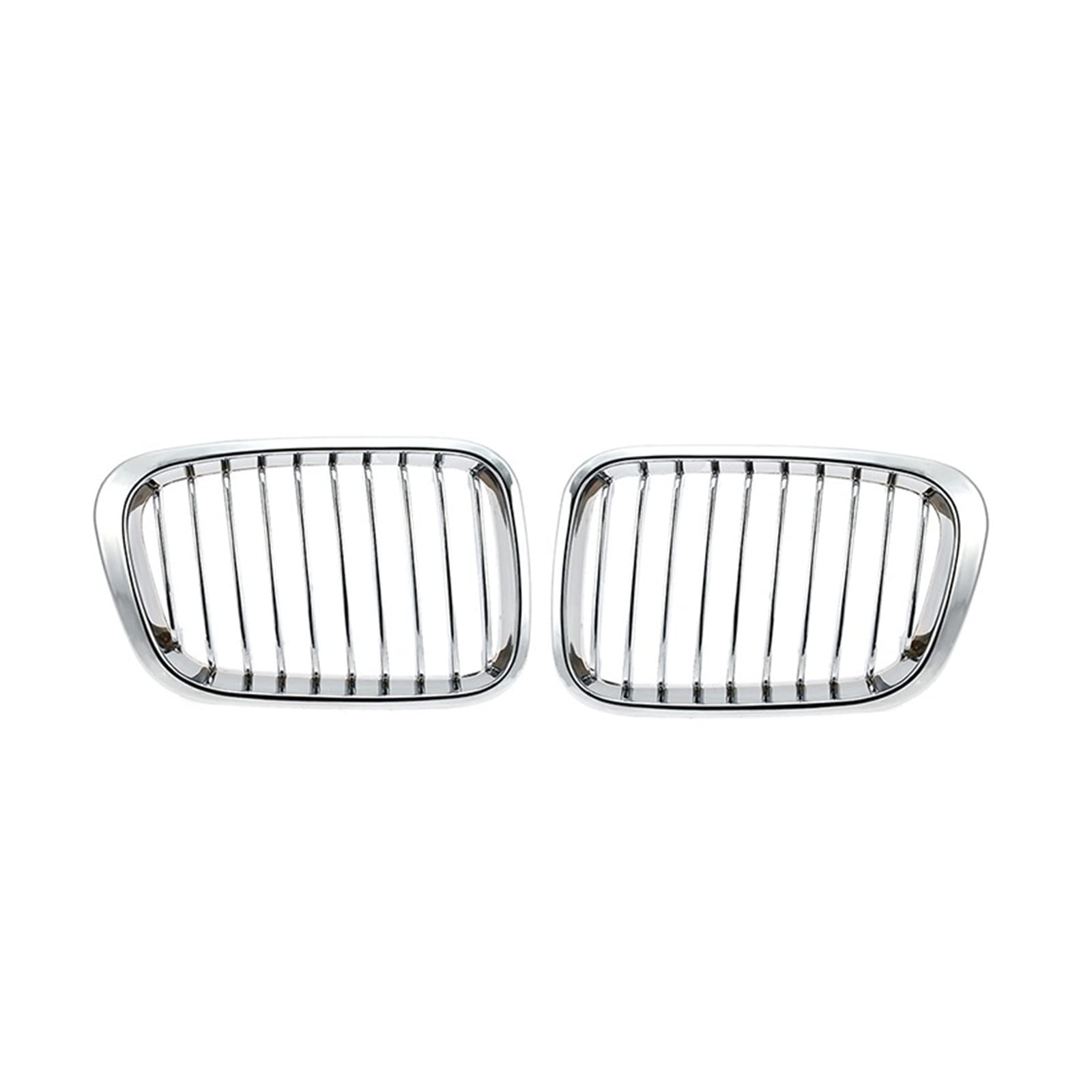 Rhyming Nierengrill, Kühlergrill for die vordere Stoßstange, passend for 3er-Serie BMW E46 Limousine 325i 330i 323i 1998–2002, Autozubehör(Kidney Grille 1) von GKALSUEGE