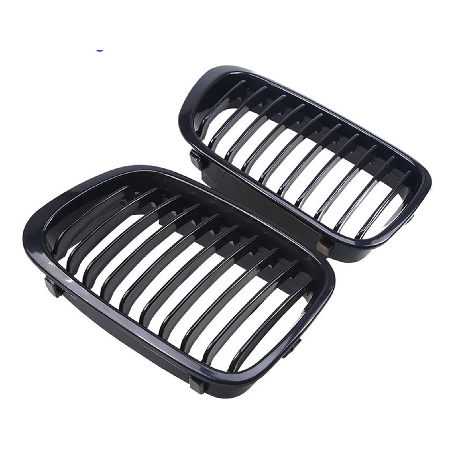 Rhyming Nierengrill, Kühlergrill for die vordere Stoßstange, passend for 3er-Serie BMW E46 Limousine 325i 330i 323i 1998–2002, Autozubehör(Kidney Grille 3) von GKALSUEGE