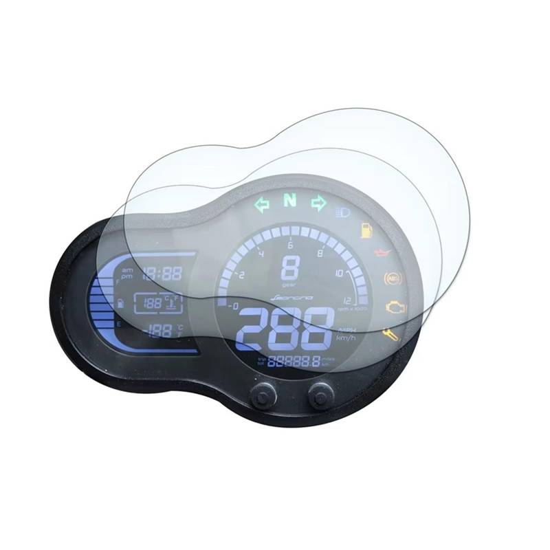 GKQRKVNM Displayschutzfolie Kompatibel Mit Benelli Für Leoncino 500, 2 Stück, Motorrad-Cluster-Displayschutzfolie, Armaturenbrett-Displayschutzfolie von GKQRKVNM