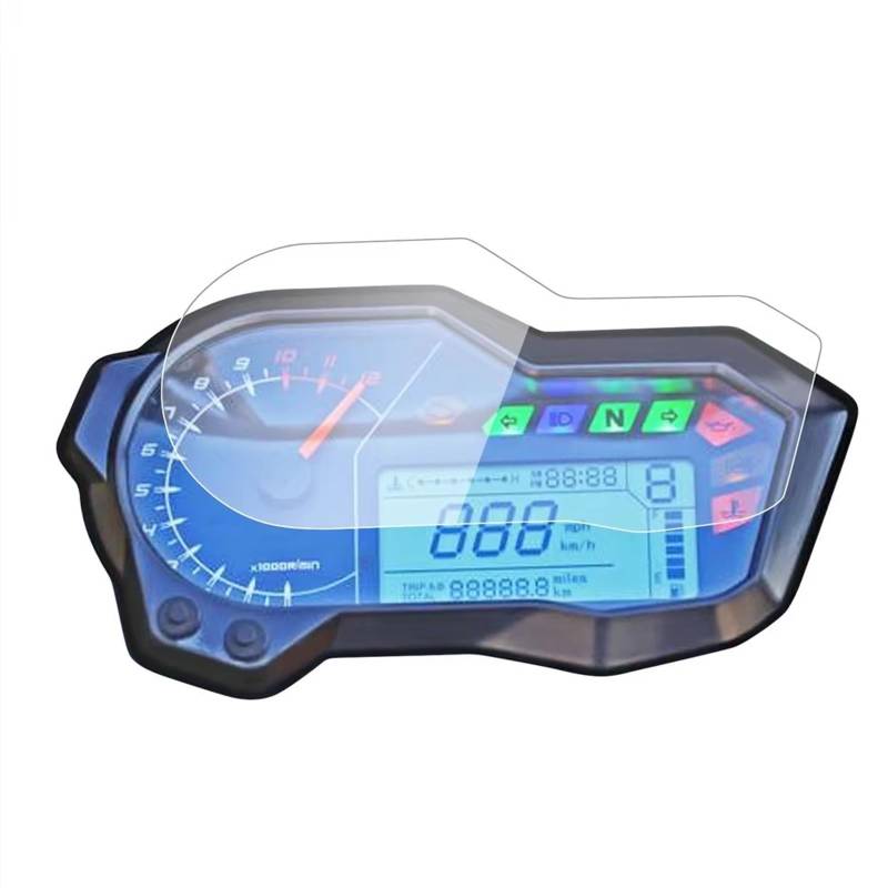 GKQRKVNM Displayschutzfolie Kompatibel Mit Benelli Für TRK502 Für TRK502X, 2 Stück, Motorrad-Cluster-TPU-Film, Armaturenbrett-Displayschutzfolie, Instrumentenfolie. von GKQRKVNM
