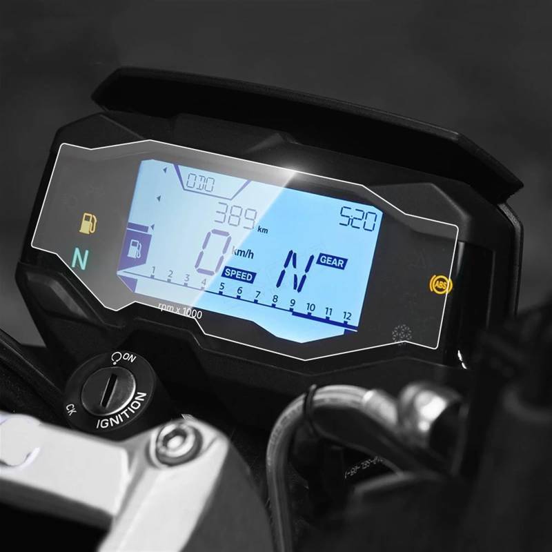 GKQRKVNM Displayschutzfolie Kompatibel Mit G310GS Für G310R 2 Stück, Motorräder, Cluster-Schutz, Instrument, Tachofolie, Displayschutzfolie, Aufkleber von GKQRKVNM