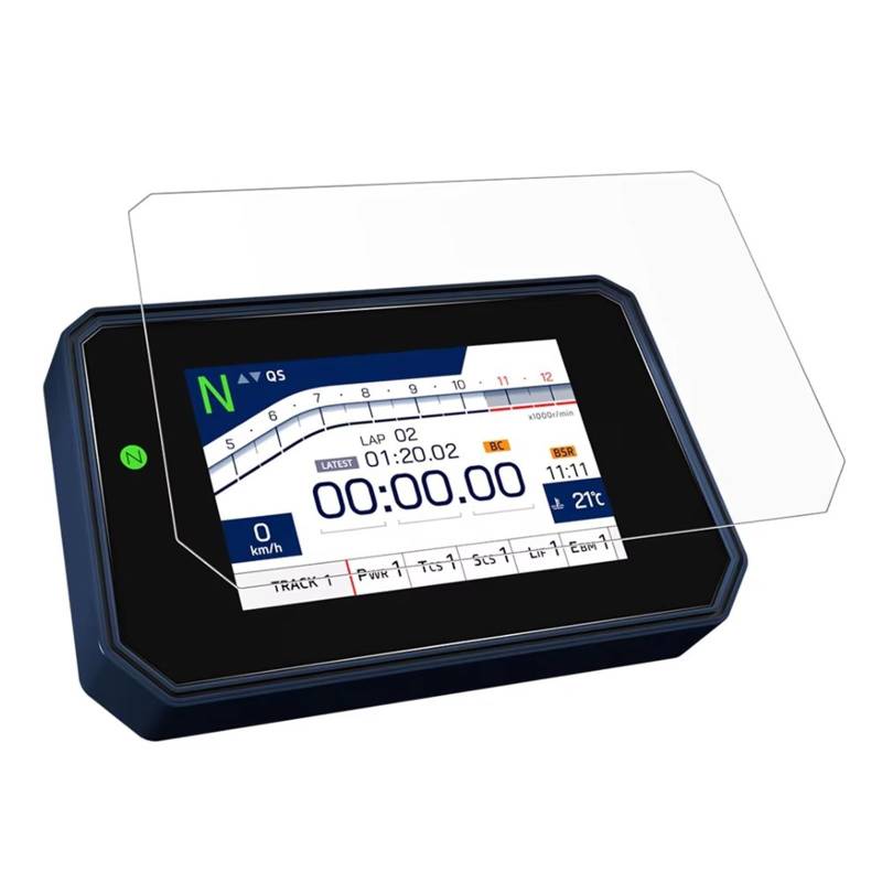 GKQRKVNM Displayschutzfolie Kompatibel Mit MT-09 Für MT09 2024, 2 Stück, Motorrad-Instrumentenfolie, HD-Tacho-Schutzfolien, Displayschutzfolie von GKQRKVNM