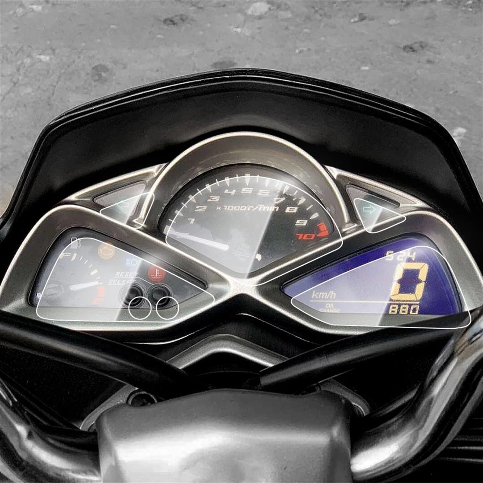 GKQRKVNM Displayschutzfolie Kompatibel Mit SMAX155 Für SMAX 155, 2 Stück, Armaturenbrett-Displayschutzfolie, TPU-Instrumentenfolie, Motorradzubehör GKQRKVNM Displayschutzfolie Kompatibel Mit SMAX155 Für SMAX 155, 2 Stück, Armaturenbrett-Displayschutzfolie, TPU-Instrumentenfolie, Motorradzubehör von GKQRKVNM