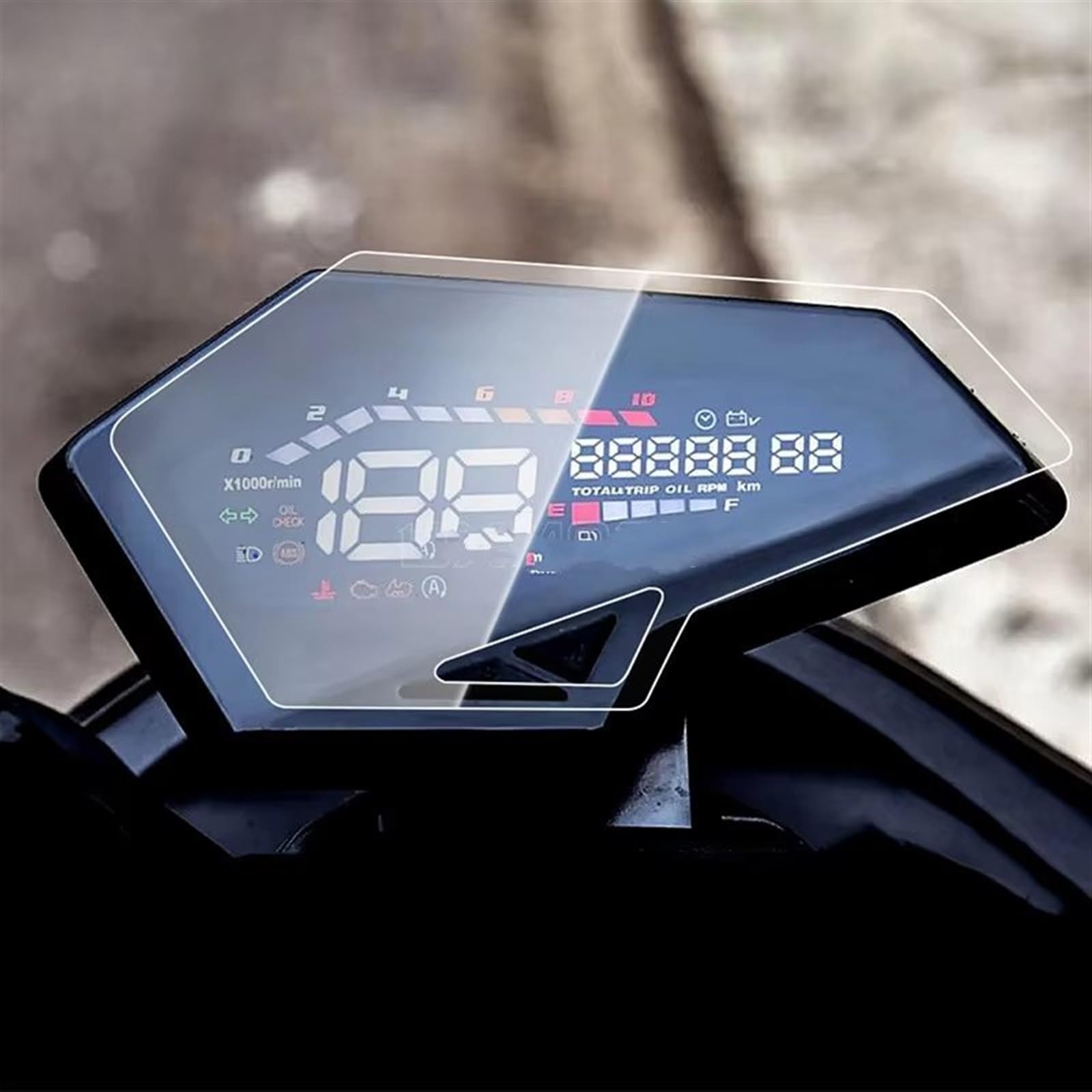 GKQRKVNM Displayschutzfolie Kompatibel Mit SYM Für DRG158, 2 Stück, Motorrad-Cluster-Schutzfolie, Armaturenbrett, Tacho, Displayschutzfolie GKQRKVNM Displayschutzfolie Kompatibel Mit SYM Für DRG158, 2 Stück, Motorrad-Cluster-Schutzfolie, Armaturenbrett, Tacho, Displayschutzfolie von GKQRKVNM