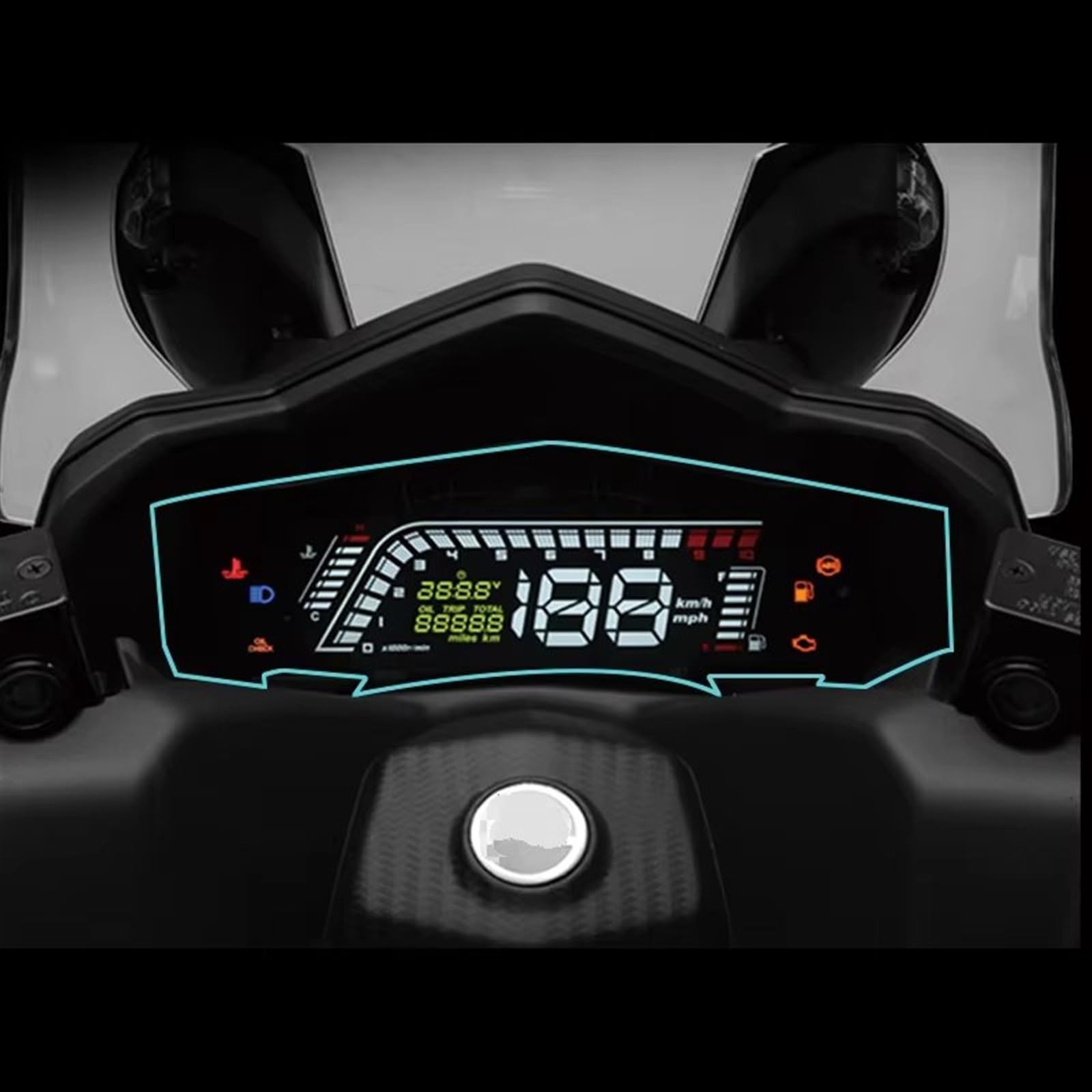 GKQRKVNM Displayschutzfolie Kompatibel Mit SYM Für JOYMAX Für F300 2 Stück, Motorrad-Armaturenbrett-Displayschutzfolie, Instrumentenfolie, Cluster-Schutzzubehör GKQRKVNM Displayschutzfolie Kompatibel Mit SYM Für JOYMAX Für F300 2 Stück, Motorrad-Armaturenbrett-Displayschutzfolie, Instrumentenfolie, Cluster-Schutzzubehör von GKQRKVNM