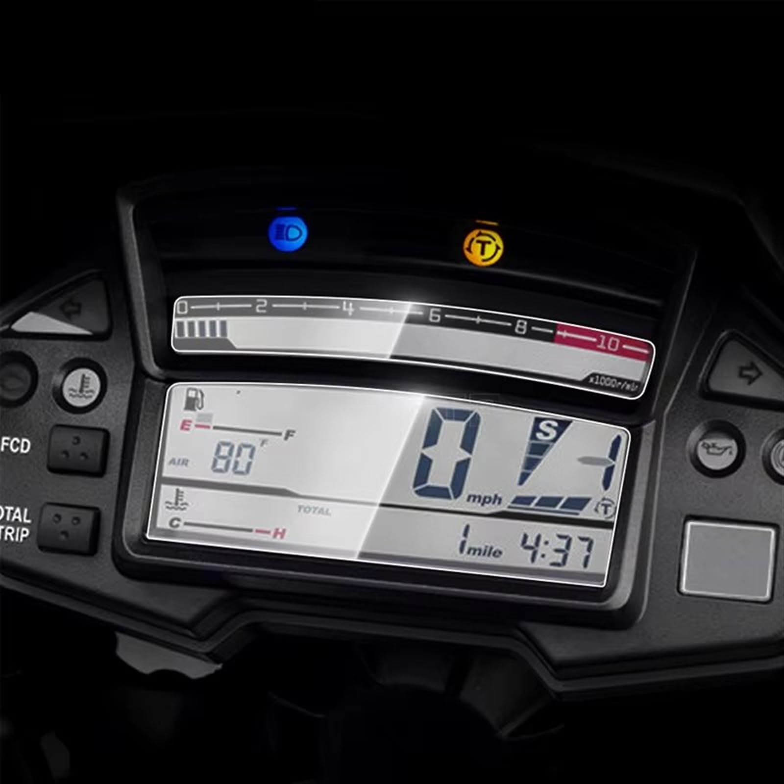 GKQRKVNM Displayschutzfolie Kompatibel Mit VFR1200X Für CROSSTOURER 2012–2017 2018 2019 2020, 2 Stück, Schutzfolie Für Motorradcluster, Armaturenbrett, Instrumentendisplay GKQRKVNM Displayschutzfolie Kompatibel Mit VFR1200X Für CROSSTOURER 2012–2017 2018 2019 2020, 2 Stück, Schutzfolie Für Motorradcluster, Armaturenbrett, Instrumentendisplay von GKQRKVNM