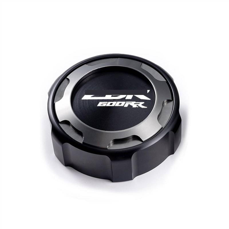 GKQRKVNM Kompatibel Mit CBR600RR 2007–2014 2015 2016 2017 2018 2019 2020 2021 2022. Motorrad-Bremsflüssigkeitstankdeckel Vorn, Motoröl-Einfüllanschluss, Zubehör(Titanium) von GKQRKVNM