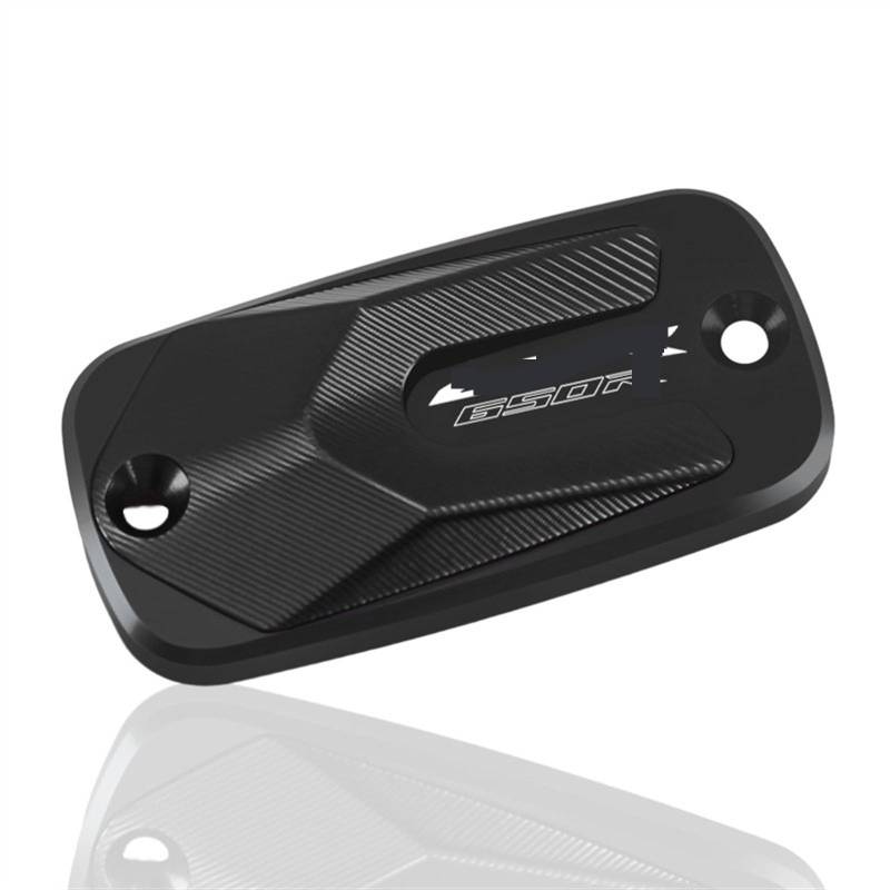 GKQRKVNM Kompatibel Mit CBR650R 2019 2020 2021 2022 2023 2024 Motorradzubehör Vorderradbremsbehälter Flüssigkeitsbehälter Ölbecherabdeckung(Black) von GKQRKVNM