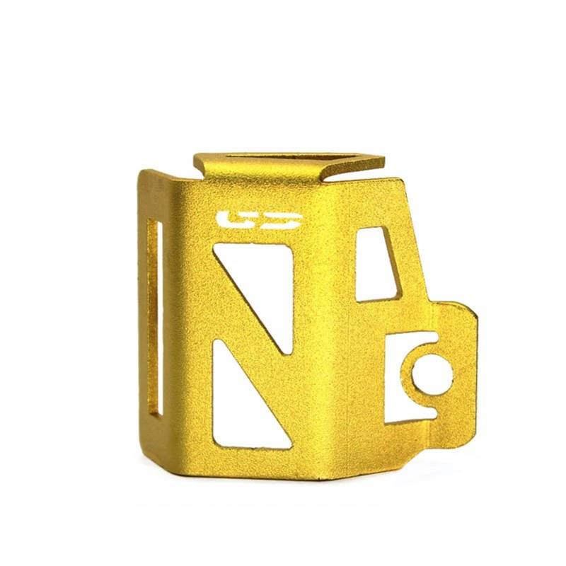 GKQRKVNM Kompatibel Mit F850GS Motorradmodifizierung Hinterer Bremsflüssigkeitsbehälterschutzbehälter Ölkappenschutzabdeckung(Gold) von GKQRKVNM