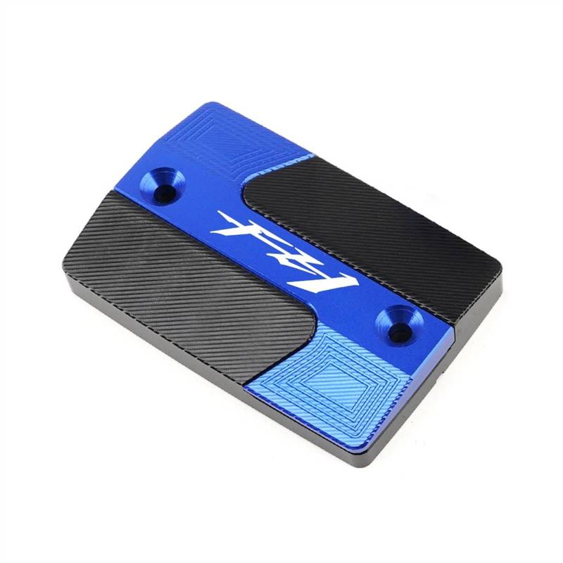 GKQRKVNM Kompatibel Mit FZ1 Für Fazer 2006–2013 2014 2015 Motorradzubehör, Abdeckung Für Hauptbremsflüssigkeitsbehälter Der Vorder- Und Hinterradbremse(Front Cover Blue) von GKQRKVNM