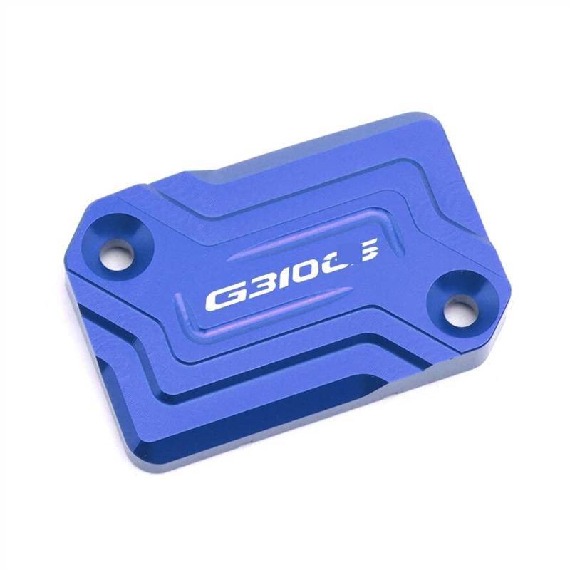 GKQRKVNM Kompatibel Mit G310GS 2017 2018 2019 2020 2021 2022 2023 Motorradzubehör Vorderer Bremsflüssigkeitsbehälterdeckel Öltankdeckel(Blue) von GKQRKVNM