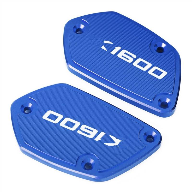 GKQRKVNM Kompatibel Mit K1600 GT 2011 Motorrad Vorne Bremskupplung Flüssigkeitsbehälter Abdeckung Kappe Tankdeckel(Blue) von GKQRKVNM