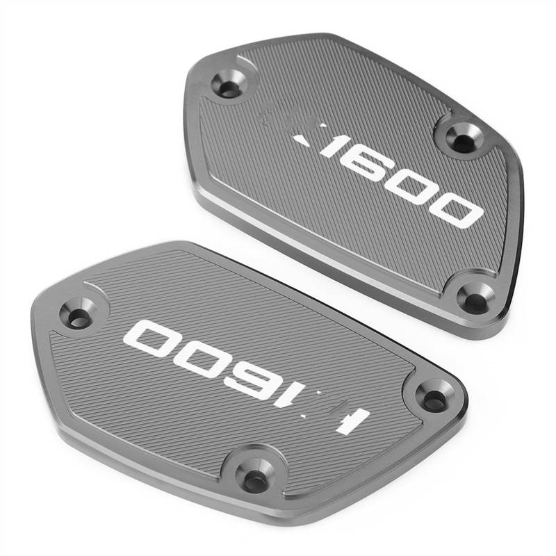 GKQRKVNM Kompatibel Mit K1600 GT 2011 Motorrad Vorne Bremskupplung Flüssigkeitsbehälter Abdeckung Kappe Tankdeckel(Dark Grey) von GKQRKVNM