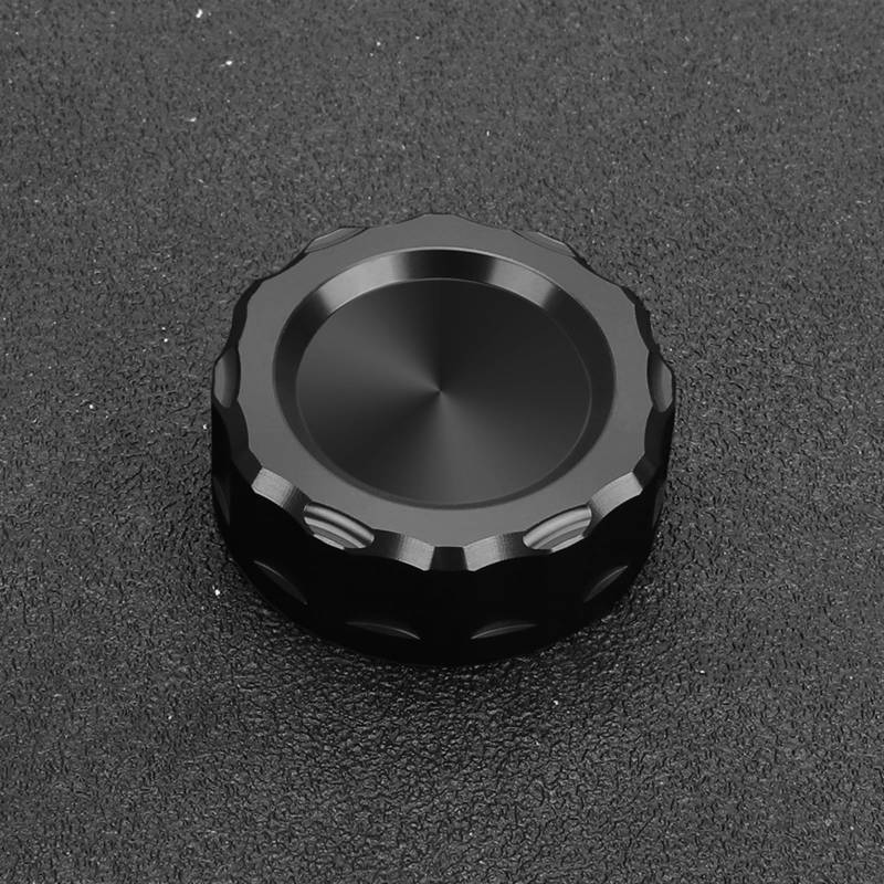GKQRKVNM Kompatibel Mit Kawasaki Für Z750 2007 2008 2009 2010 2011 2012 2013 2014 Motorrad-Hinterradbremsflüssigkeitsbehälter-Öltankdeckel-Becherabdeckung(Black) von GKQRKVNM