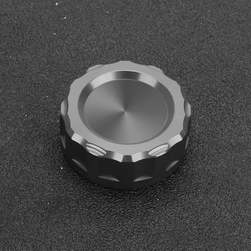 GKQRKVNM Kompatibel Mit Kawasaki Für Z750 2007 2008 2009 2010 2011 2012 2013 2014 Motorrad-Hinterradbremsflüssigkeitsbehälter-Öltankdeckel-Becherabdeckung(Gray) von GKQRKVNM